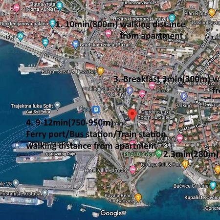 Il Giardino Luxury Rooms & Suites Split Eksteriør billede