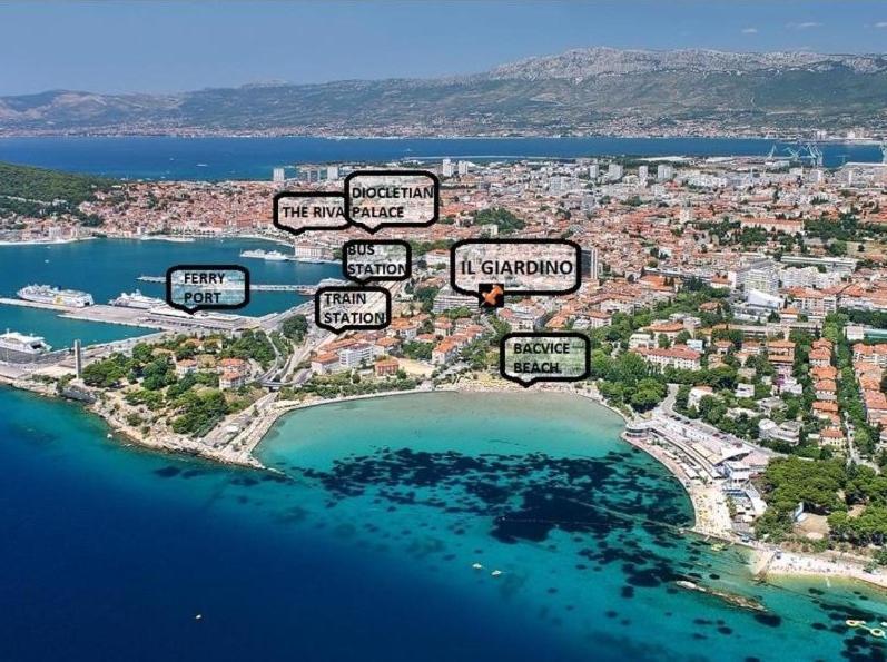Il Giardino Luxury Rooms & Suites Split Eksteriør billede